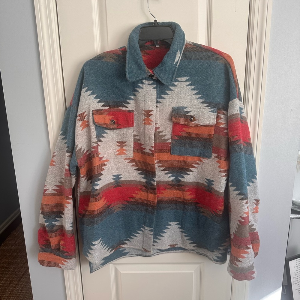 Southwestern Patterned Jacket